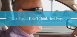Gary Brodie didnt think he would need it